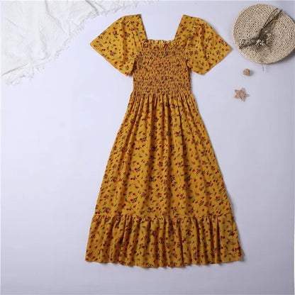 Viral Vault™ Spring Summer Chiffon Dress
