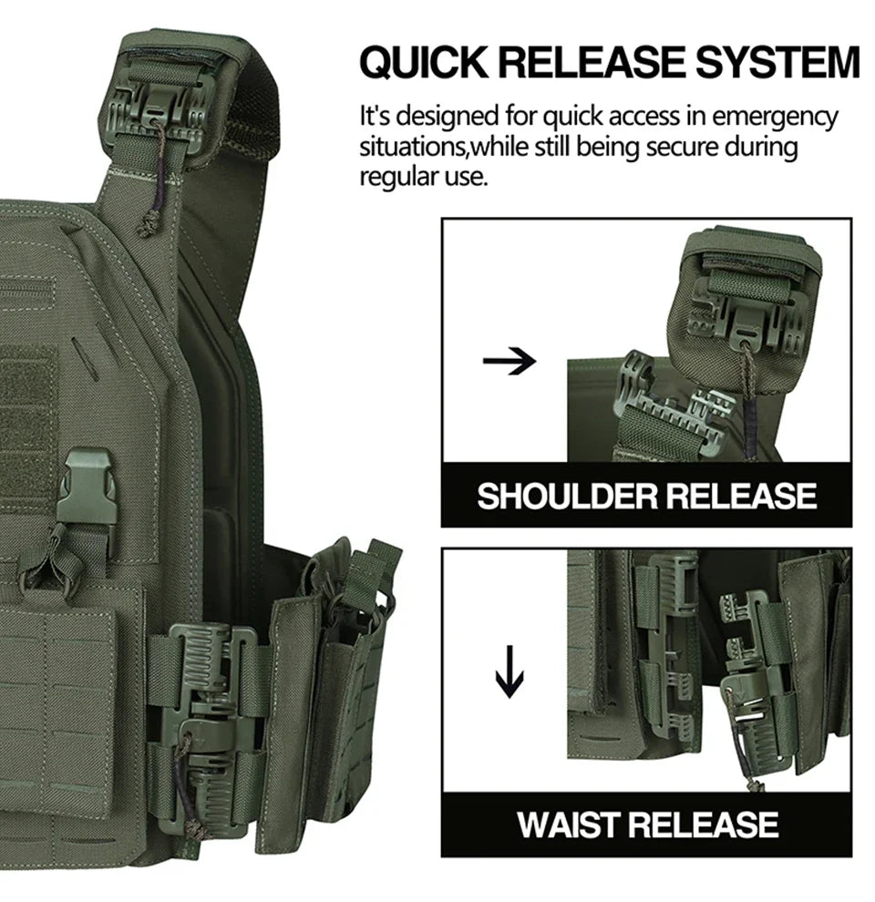Viral Vault™ Tactico Vest With Quick Release