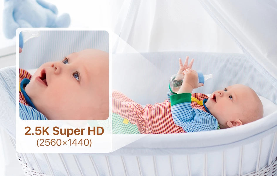 Viral Vault™  ZOSI 4MP Smart Baby Monitor