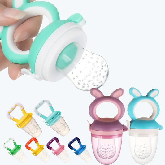 Viral Vault™  Baby Silicone Baby Fruit Feeder