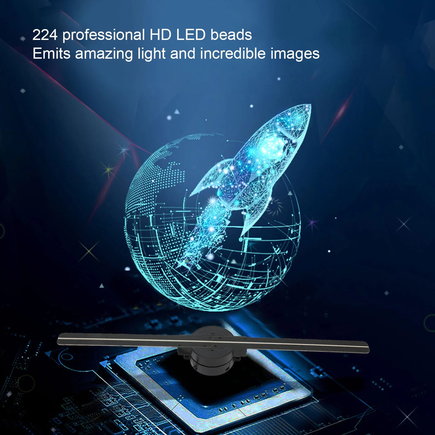 Viral Vault™ 3D Hologram Fan