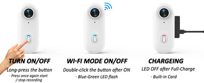 Viral Vault™  Small Vlog Wireless Camera