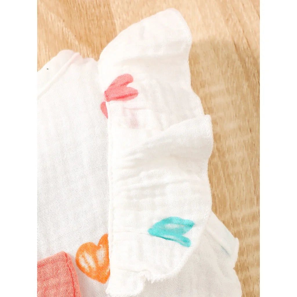 Viral Vault™ 2PCS Dress Clothes Set Newborn Baby Girl