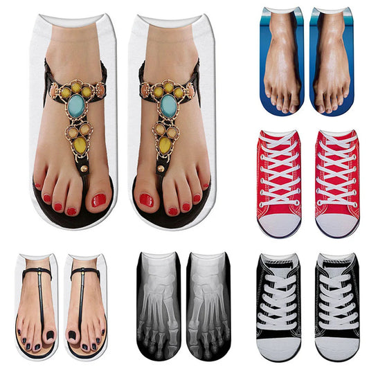 Viral Vault™ Unisex 3D Printed Socks