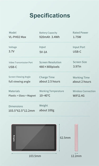 Viral Vault™ Kingma PH02 Max