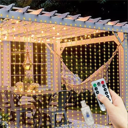 Viral Vault™  Curtain Light Decoration