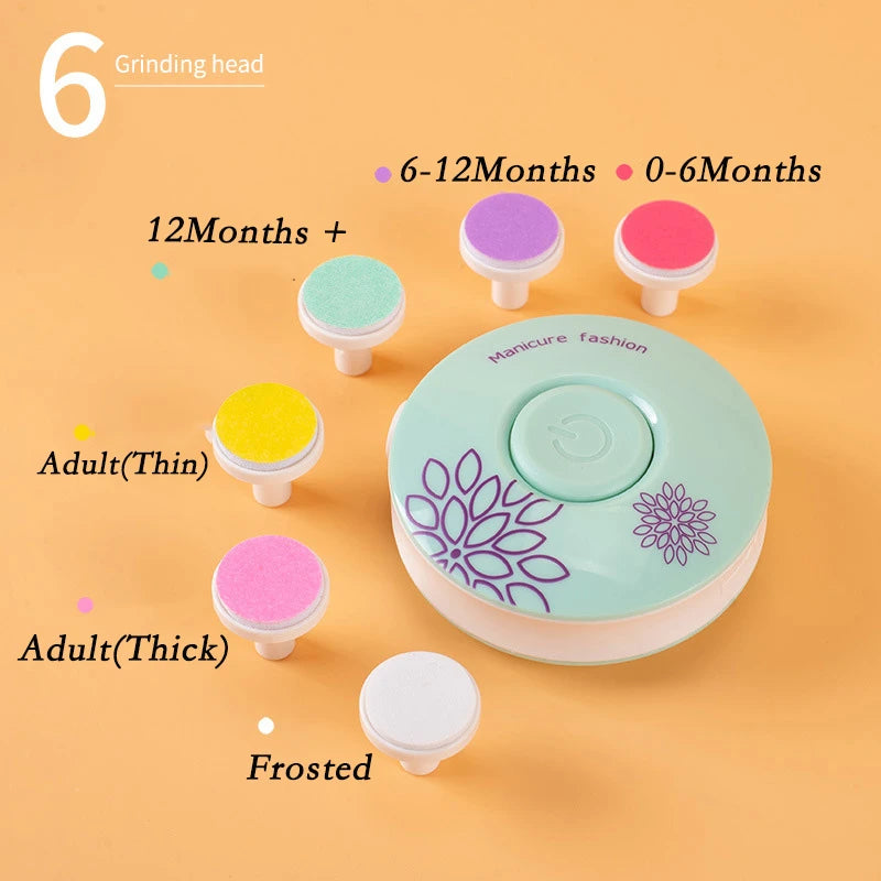 Viral Vault™ Baby Electric Nail Trimmer