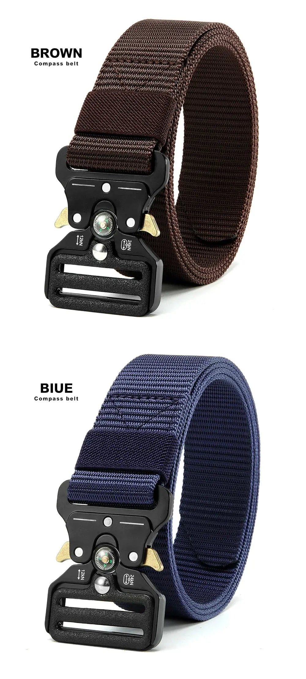 Viral Vault™  Multi Function Compass Belt