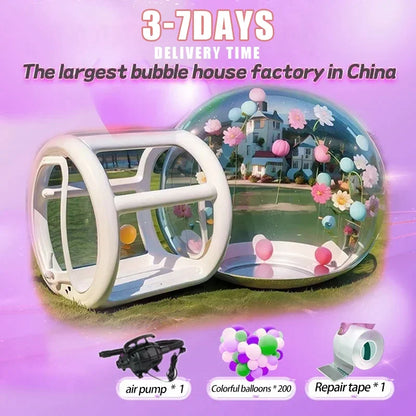 Viral Vault™ Dome  Luxurious Inflatable Bubble