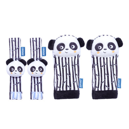 Viral Vault™  Cute Stuffed Animals Baby Rattle Socks