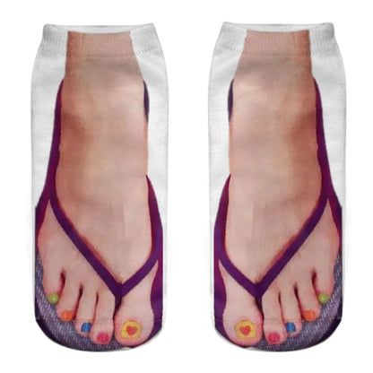 Viral Vault™ Unisex 3D Printed Socks