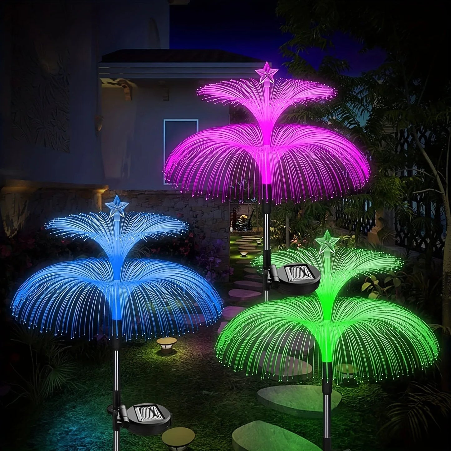 Viral Vault™  Outdoor Solar Garden Lights