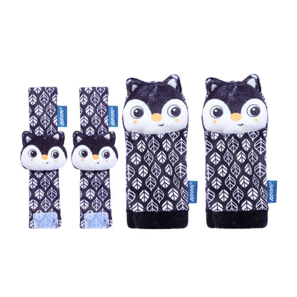 Viral Vault™  Cute Stuffed Animals Baby Rattle Socks