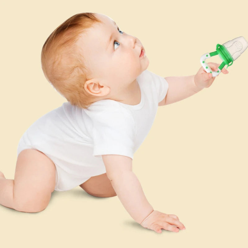 Viral Vault™  Baby Silicone Baby Fruit Feeder