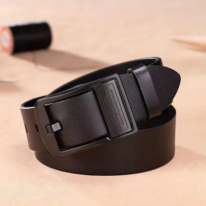 Viral Vault™ Leather Cowhide Men's Belt