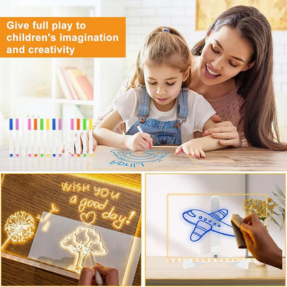Viral Vault™ Magic Light Board Transparent