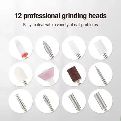 Viral Vault™ Electric Nail Polisher Drill Bits