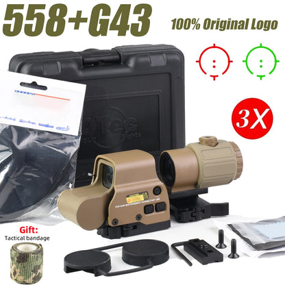 Viral Vault™ Tactical Holographic Green Red Dot Sight Hunting
