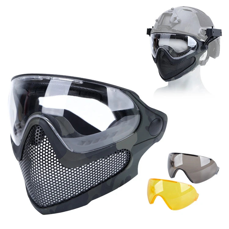 Viral Vault™ Tactical Full Face Mask