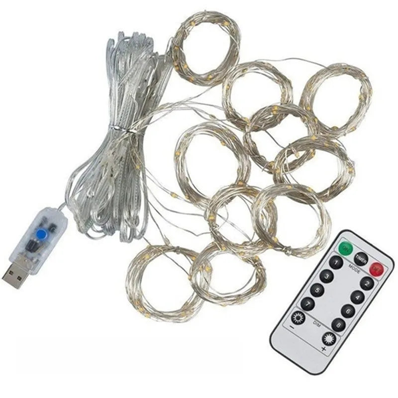Viral Vault™  Curtain Light Decoration