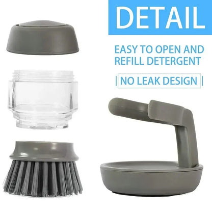 Viral Vault™ Dishwashing Brush Soap Dispenser