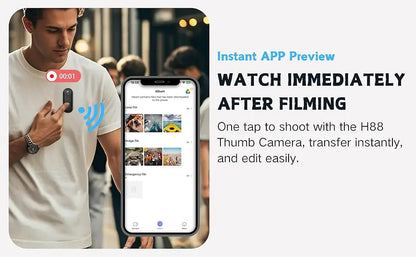 Viral Vault™  Small Vlog Wireless Camera