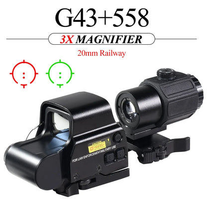 Viral Vault™ Tactical Holographic Green Red Dot Sight Hunting