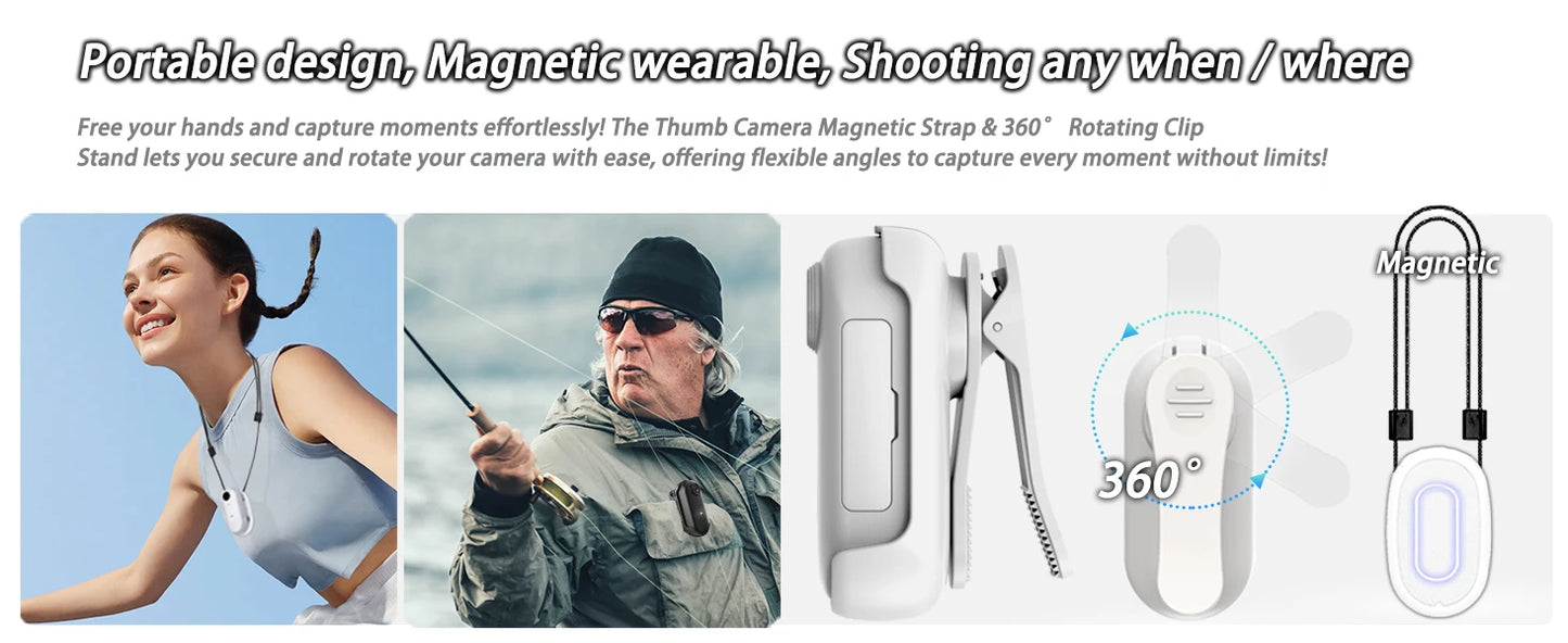 Viral Vault™  Small Vlog Wireless Camera