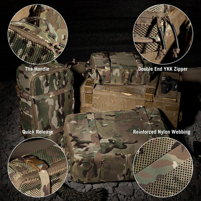 Viral Vault™ Tactical Modular Pouch Set