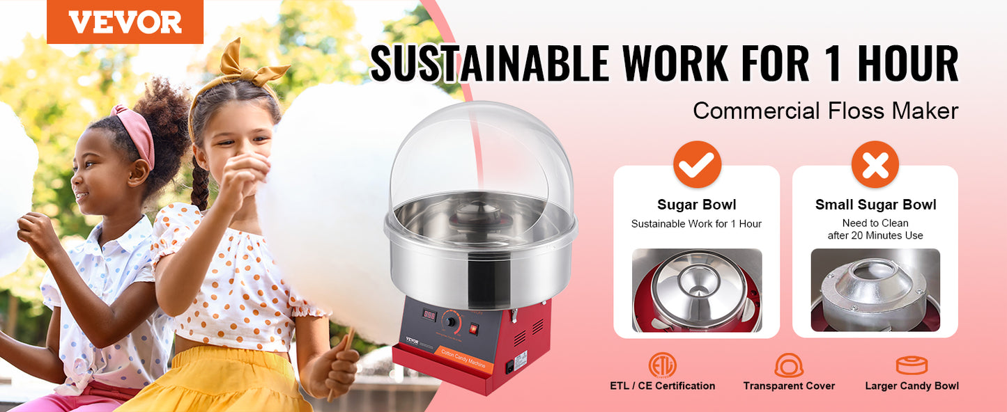 Viral Vault™ Electric Cotton Candy Machine