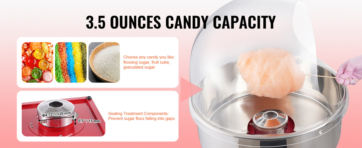 Viral Vault™ Electric Cotton Candy Machine