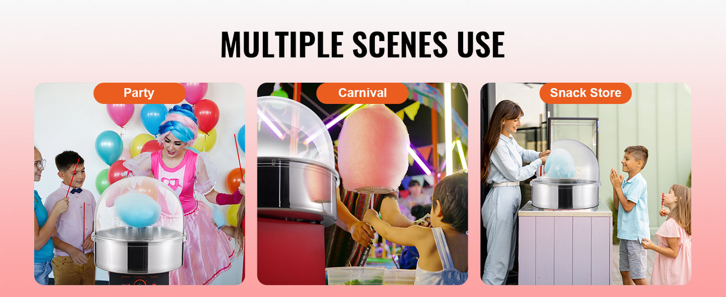Viral Vault™ Electric Cotton Candy Machine