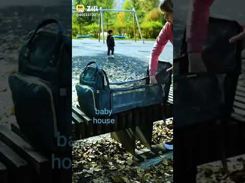 Viral Vault™ Mommy Bag Lightweight Portable Folding Crib