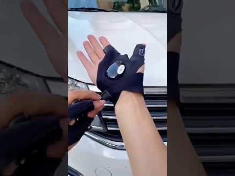 Viral Vault™ LED Flashlight Luminous Running Gloves